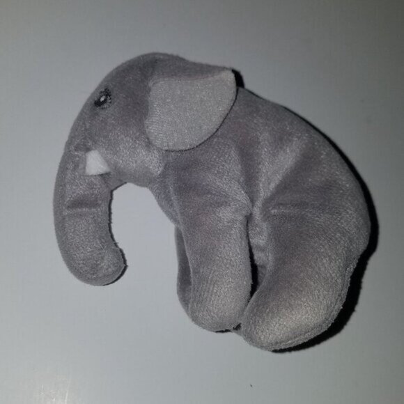 Small Gray Elephant IKEA Plush 5" Realistic Stuffed Animal Toy Lovey - Picture 2 of 8